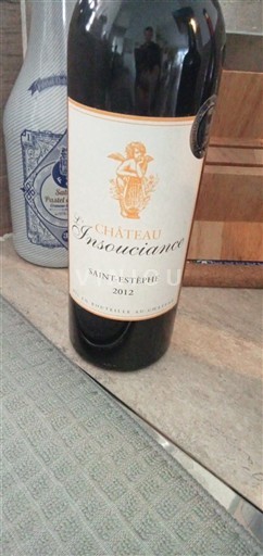 Bordeaux Saint-Estèphe Château Insouciance 2012