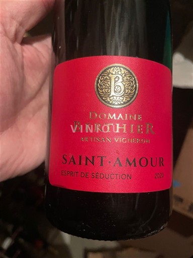 Beaujolais Thánh Tình Yêu Domaine Berthier Esprit de Séduction 2020