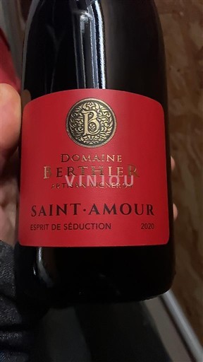 Beaujolais Saint-Amour Domaine Berthier Esprit de Séduction 2020