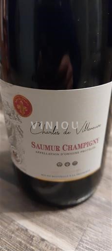 Loiredalen Saumur-champigny Charles de Villeneuve 2022