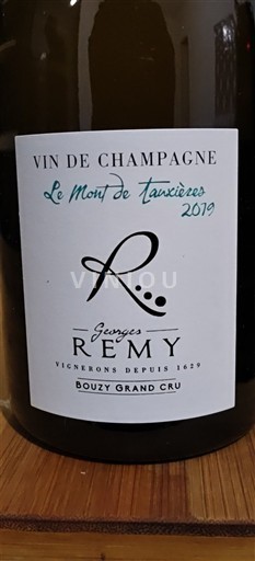 Champagne Grand Cru Georges Remy Le Mont de Tauxières 2019
