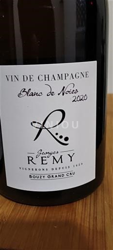 Champagne Grand Cru Georges Remy Blanc de Noirs 2020