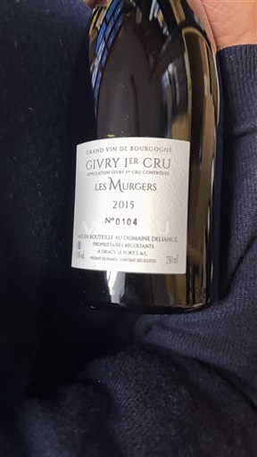 Burgundy Givry Premier Cru Domaine Déliance Les Murgers 2015