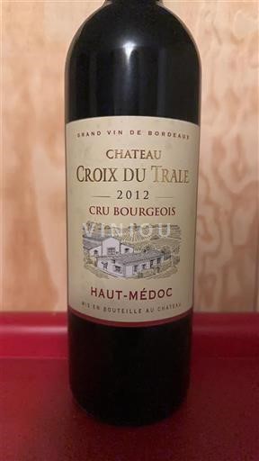 Bordeaux Haut-Médoc Cru Bourgeois Château Croix du Trale 2012