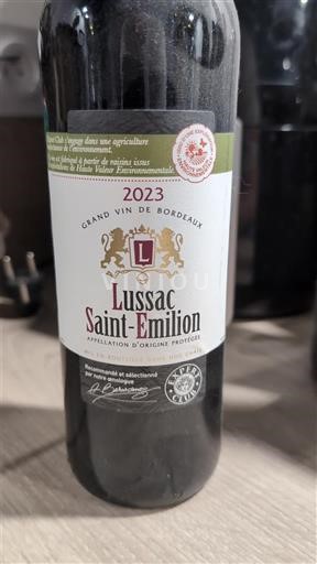 Bordeaux Lussac-saint-émilion L de Lussac 2023