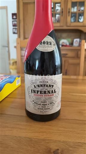 Langvedok Ni doloceno L'Enfant Infernale Petite Syrah 2022