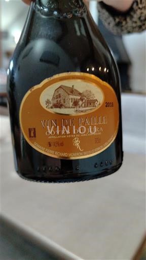 Vinos Blanc liquoreux Domaine André et Richard Montbourgeau 2018 Francia Jura No se traduce. AOC