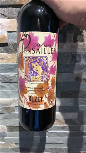 Sud-Ovest Buzet Domaine Versailles 2014