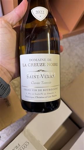 Bourgondië Saint-Véran Domaine La Creuze Noire Terroir 2022