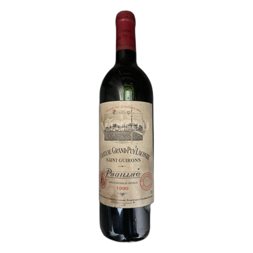 Bordeaux Pauillac Château Grand-Puy-Lacoste Saint Guirons 1990