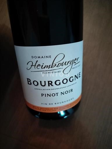 Bourgogne Domaine Heimbourger Icke årgångsbetecknad