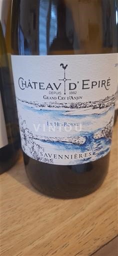 Loiretal Savennières Château Épiré Le Hu-Boyau 2019