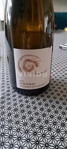 Loiren laakso Vouvray Vignoble Alain Robert Ammonite 2019