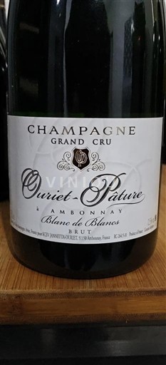 Mousserande viner Blanc brut Blanc de Blancs Ourier-Pature Non millésimé Frankrike Champagne AOC Grand Cru