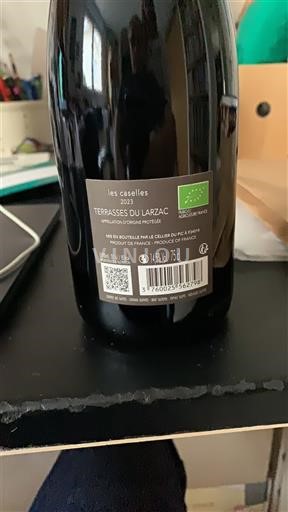 Viner Rouge sec Les Caselles 2023 Frankrike Languedoc Terrasses-du-Larzac AOC