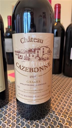 Bordeaux Graves Château Cazebonne 1994