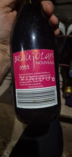 Beaujolais Beaujolais Nouveau Nouveau 2005