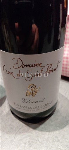 Languedoque Terrasses du Larzac Domaine Croix de Saint-Privat Edouard 2023
