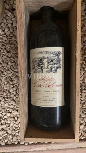 Bordeaux Prve obale Bordeauxa Château Garbes-Cabanieu 2003
