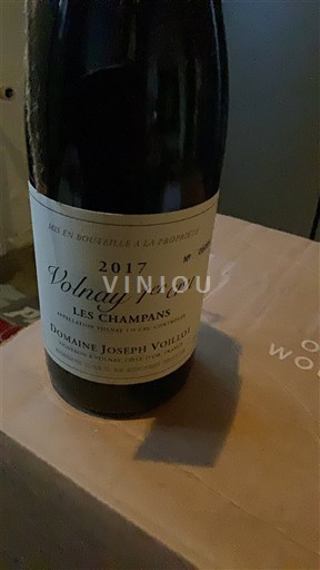 Borgoña Volnay Premier Cru Domaine Joseph Voillot Les Champans 2017