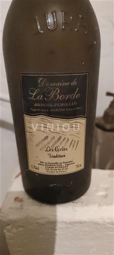 Wines Blanc sec Les Écrins Tradition Domaine La Borde 2012 France Jura Arbois-Pupillin AOC