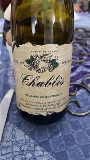 Burgundsko Chablis Domaine Chantermerle 2022