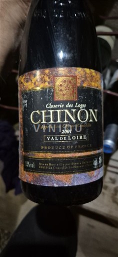 Loiren laakso Chinon Closerie des Loges 2001