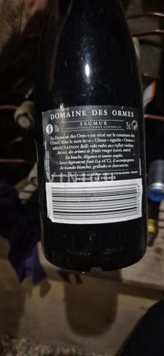 Loirevallei Saumur Domaine S Ormes 2009