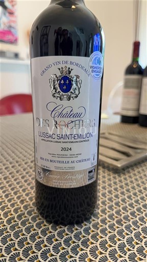 Bordéus Lussac-Saint-Émilion Château S Rochers 2024