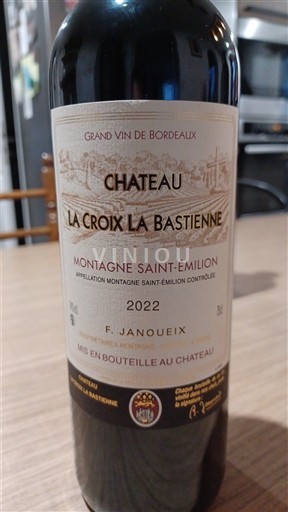Bordeaux Montagne-saint-émilion Château La Croix La Bastienne 2022
