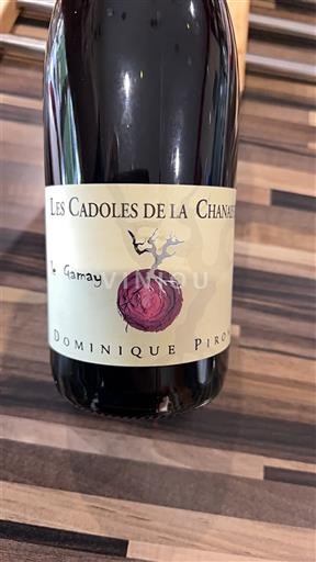 Vina Rouge sec Les Cadoles de la Chanaise Dominique Piron 2016 Francija Beaujolais AOC