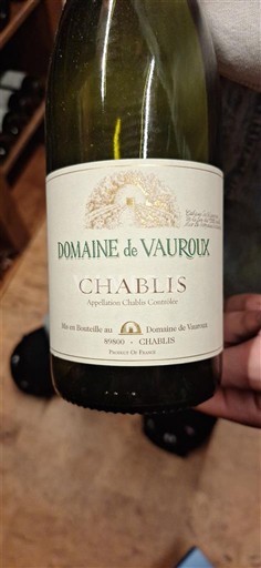 Borgoña Chablis Domaine Vauroux 2023