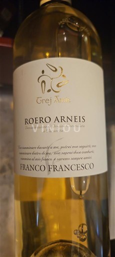 Piemonte Roero Arneis Franco Francesco Trei Avis 2021