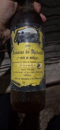 Bordeaux Prve obale Bordeauxa Domaine Darbalot 1979