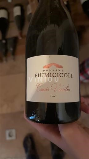 Corsica Sartena Domaine Fiumicicoli Vassilia 2016