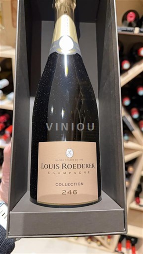 Šumivá vína Blanc brut Collection 246 Louis Roederer Non millésimé Francie Champagne Šampanské AOC