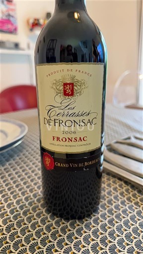 Burdeos Fronsac Les Terrasses de Fronsac 2006