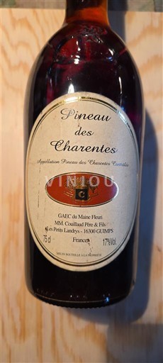 Poitou-Charentes Pineau-des-Charentes GAEC du Maine Fleur 2020