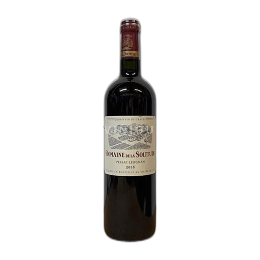 Bordeaux Pessac-Léognan Domaine La solitude 2016