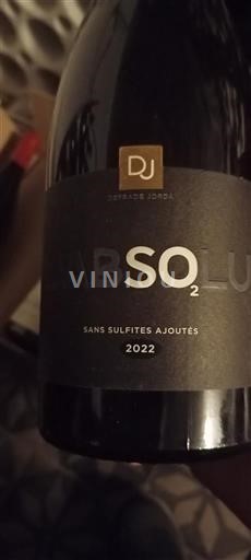 Languedoc ja Roussillon Pays d'Oc Domaine Jordà Absolu SO2 2022