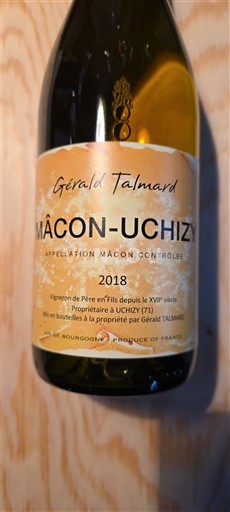 Bourgondië Mâcon en mâcon-dorpen Gérald Talmard 2018