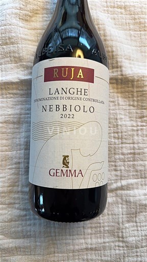 Piedmont Wines Langhe Gemma Ruja 2022