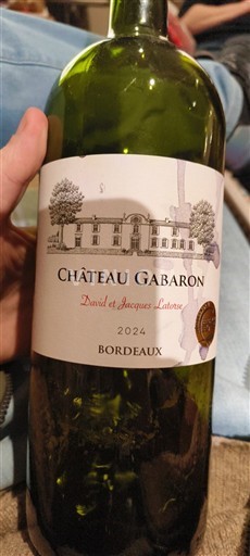 Bordéus Château Gabaron 2024