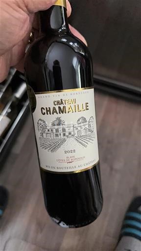 Bordéus Côtes-de-bourg Château Chamaillé 2022