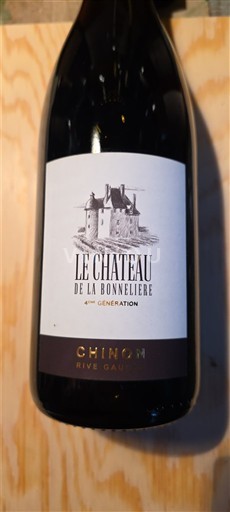 Loiren laakso Chinon Château Le Château de la Bonnelière Rive Gauche 2021