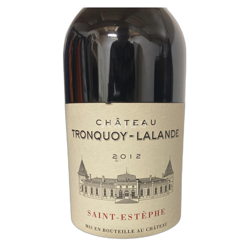 Bordeaux Saint-Estèphe Château Tronquoy-Lalande 2012