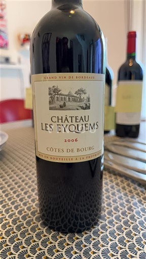 Bordeaux Côtes-de-bourg Château Les Eyquems 2006