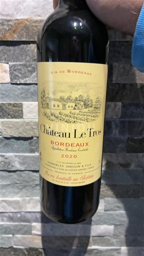 Bordeaux Château Le Tros 2020