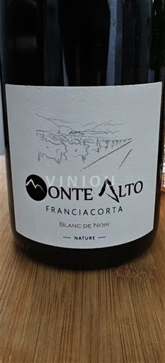 Lombardia Franciacorta Monte Alto Blanc de Noir Nature 2021