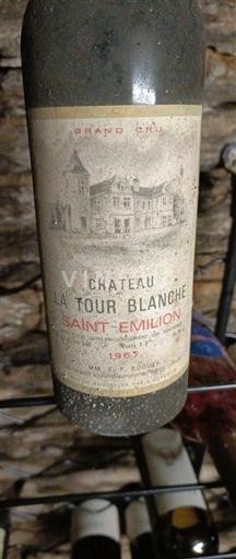 Bordeaux Saint-Émilion Grand Cru Château La Tour Blanche 1957
